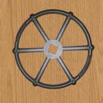 Ductile cast iron straight six-spoke handwheel for valve(manufacturer)