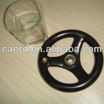 Three Spoke Handwheel With Revolving Handle-