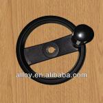 Bakelite handle the handwheel