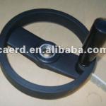 plastic double-spoked handle wheel