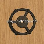 Cast metal handwheel