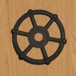 Cast iron valve handwheel