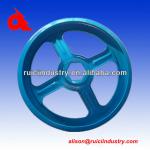 Sheet metal stamping stop valve steel handwheel