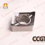 Cemented carbide Aluminum inserts with 100% quality guarantee for CCGT120404