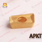 Cemented carbide indexable inserts for shoulder milling APKT-PF/PM/PR