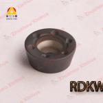 Cemented carbide milling inserts face indexable tools RDKW