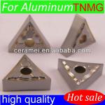 CNMG,DNMG,TNMG,WNMG cemented carbide inserts for aluminum-