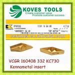 Kennametal VCGR 160408 type insert internal turning tool insert