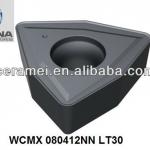 Lamina WCMX 080412NN LT30 Useful U drill indexable insert