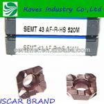 Well Polished ISCAR Carbide Indexable inserts cemented carbide milling insert SEMT
