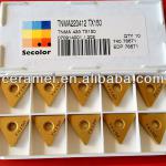 Seco tnma golden coating carbide insert for tools