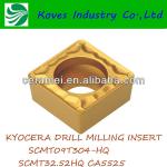cemented carbide kyocera milling drilling inserts SCMT-