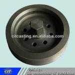 belt pulley aluminum alloy CNC machining for auto parts usd-