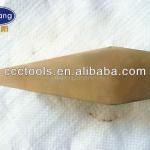 non sparking wedge stone,safey tools wedge ,copper brass wedge stone,aluminum bronze wedge,anti spark wedge-