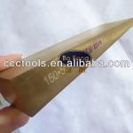 safety tools,non sparking wedge,anti spark wedge,aluminum bronze wedge stone,non magnetic wedge,brass wedge,copper wedge-