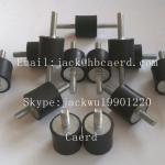 Pad pressure machine rubber mount