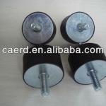 Two bolt absorber rubber