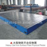 Precision T-slot Cast Iron Surface Plate, EN-GJL-200/300
