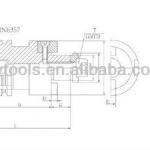 HSK SHANK FACE MILL HOLDER