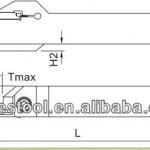 CUTTING TOOL HOLDER THWDR/L