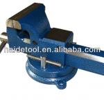 bench vise,swivel bench vise,bench table vice SHQG-100 with Jaw Width 4&quot; and Max. opening 4&quot;