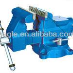 Amerian type swivel bench vise