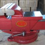 high quality best price anvil swivel base painted heavy duty bench vice