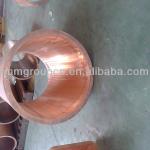 Straight slab copper plate continuous caster molds