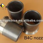 Boron carbide nozzle