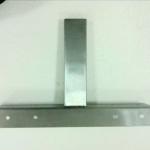 chrome plated welded bracket