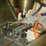 Air condition aluminum heat sink CNC milling parts factory-