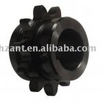 Steal Sprocket for Transmission Industry Hardened Teeth oxide black