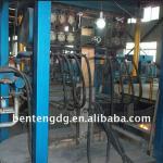 Copper slab continuous casting machine