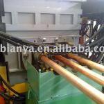 Three flow brass horizontal continuous casting unit