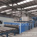 Steel Plate Shot Blast Machine at 3 meters wide