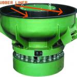 3D PU Liner vibratory Finishing polishing machine