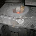 Scrap metal induction furnace