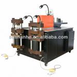 Three-station busbar machine