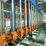 automatic rack electroplating machine,automated vertical lift plating line