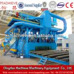 QXY2500 steel plate shot blasting and painting cleaning equipment namely QXY2500 sand blasting and painting cleaning machine