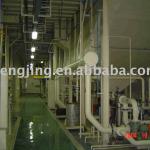 Powder coating line