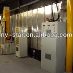 compact powder coating Line