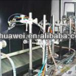 Hanging powder spraying line