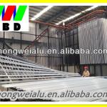 Full automatic vertical powder coating line