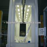 electrostatic plastic powder coating booth with fast color change