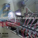 automatic perfume bottle cap UV painting line/cosmetic caps automatic UV coating/plastic UV spray paint shop