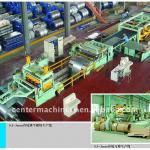 high speed and high precision steel coil cross cutting line
