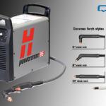 Hypertherm Powermax85 Handheld or Mechanized plasma power for cutting and gouging metal