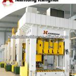 Single action hydraulic stamping press-