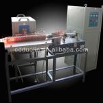 magnetic induction heating system for brass billet